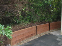 Railway sleeper retainer
